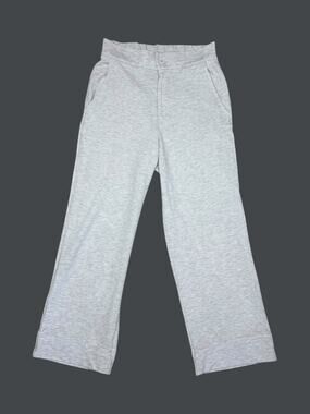 Sundays by We Are Sunday Light Gray Crop Lounge Trousers Pants XS